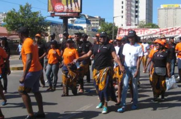 Desfile de colaboradores TVCABO no Dia do Trabalhador 03-05-2013