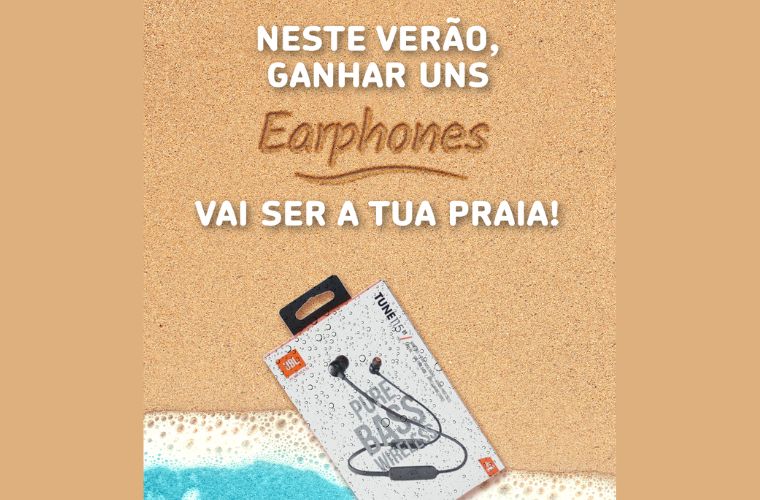 Passatempo Verão ‑ Ganha um Earphone JBL