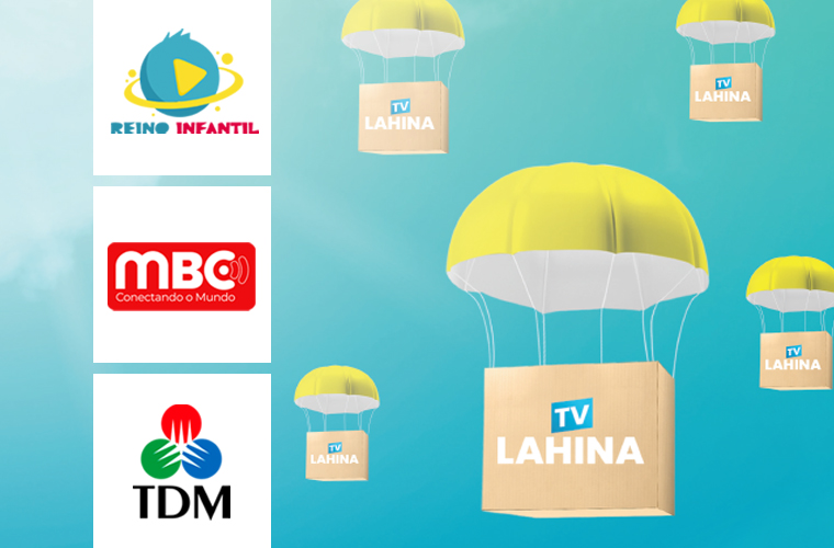 3 Novos canais no Pacote TV LAHINA