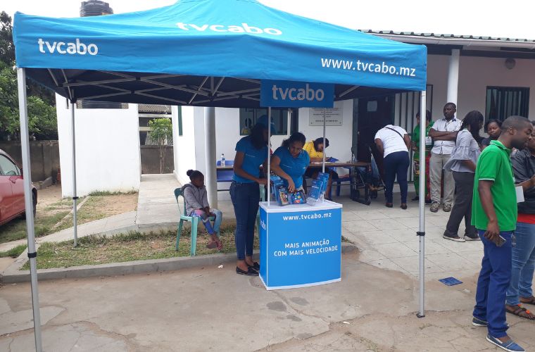 Participação da TVCABO na Feira do Bairro Alto Maé 